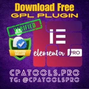 Download Free GPL plugin Elementor-Pro-3.22.1-U