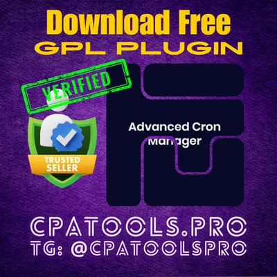 Download Free GPL plugin advanced-cron-manager-pro-2.6.0