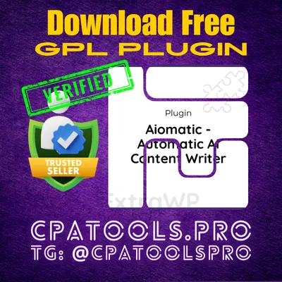 Download Free GPL plugin aiomatic-automatic-ai-content-writer-2.0.9-pack