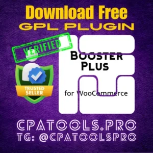 Download Free GPL plugin booster-plus-for-woocommerce-7.2.0