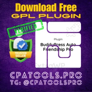 Download Free GPL plugin buddypress-auto-friendship-pro-1.2.3