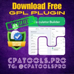 Download Free GPL plugin cost-calculator-builder-pro-3.1.81