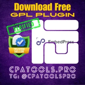 Download Free GPL plugin embedpress-pro-3.6.2-activated