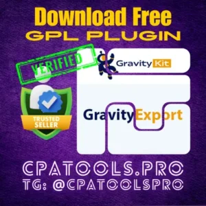 Download Free GPL plugin gravityexport-1.4.0