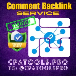 Buy Comment Backlink Service