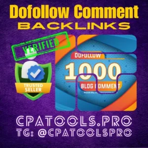 Buy Dofollow Comment Backlinks