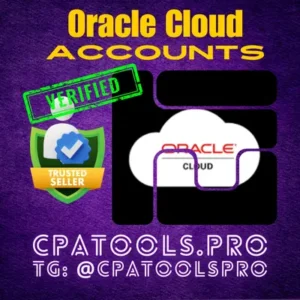 Buy Oracle Cloud Accounts