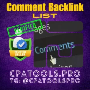 Buy Comment Backlink List